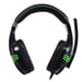 Casque Gamers avec Micro pour Mac et PC Smartphone Son Universel Reglage Jack Jeux Video (VERT)