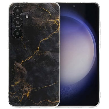 imoshion Coque Design pour Samsung Galaxy S24 Plus - Black Marble