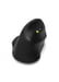 Port Connect Ratón ergonómico con USB-A / USB-C 2,4 Ghz inalámbrico recargable Bluetooth bola direccional Negro