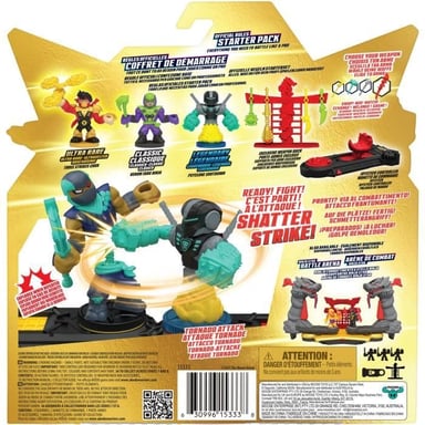 Starter Pack Ninja Fury - MOOSE TOYS - AKEDO - Starter pack con figura y accesorios