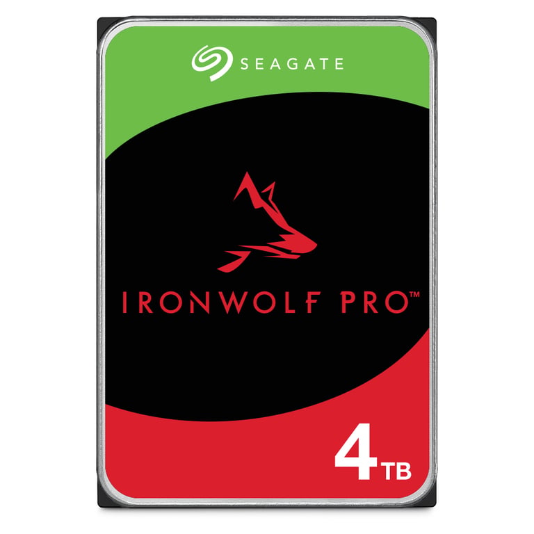 Seagate IronWolf Pro ST4000VNA06 disque dur 4 To 5400 trmin 3.5 Série ATA III Neuf