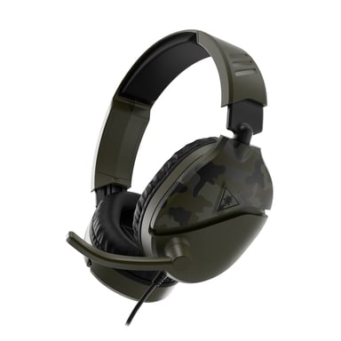 Turtle Beach Recon 70 Cuffie con archetto cablato nero, verde