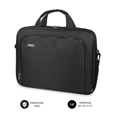 SUBBLIM Maletín Ordenador Oxford Laptop Bag 13,3''-14'' Black