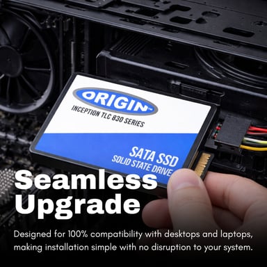 Origin Storage CT480BX500SSD1-OS disque SSD 512 Go 2.5'' SATA 3D TLC