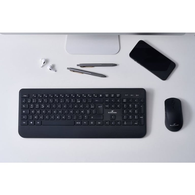 Ensemble Clavier/Souris Bluestork PACK-WL-OFF-R2/FR – Sans Fil, AZERTY, 3200 DPI - vue 5
