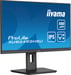 IIYAMA 23,8'' Negro Panel IPS ultrafino 16:9 1920x1080 1ms 250 cd/m² 100Hz 1xHDMI 1xDP USB HUB (2x2.0) HPs VESA 100x100 15cm Soporte regulable alto + Pivotante