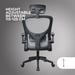 MARS GAMING Fauteuil ergonomique MGC-Ergo Plus (Gris/Noir)