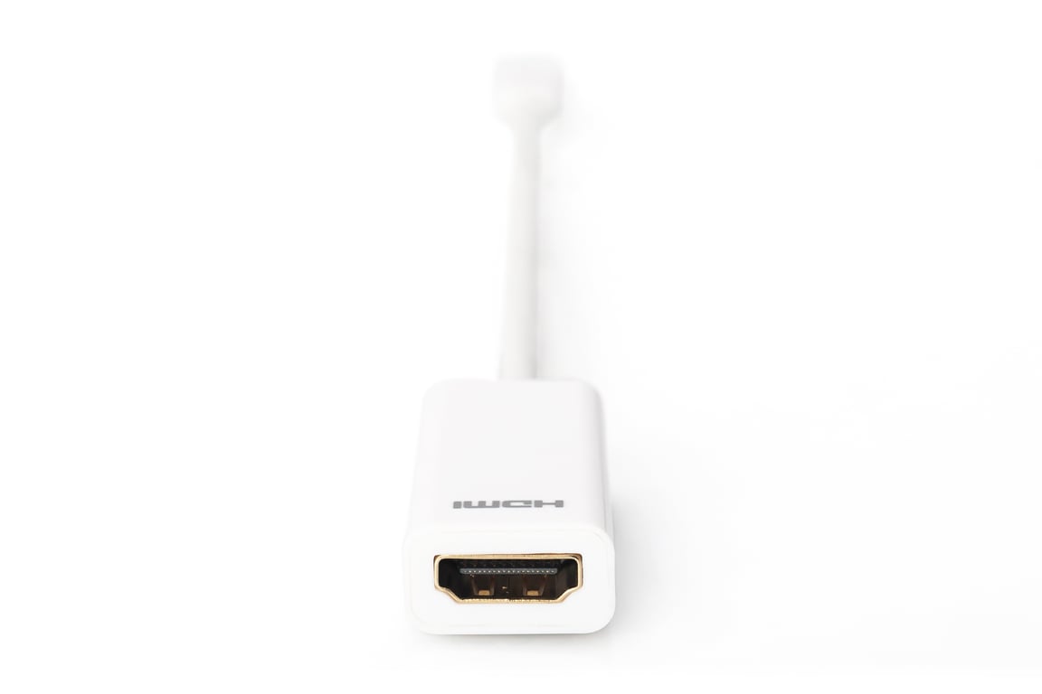 Digitus Adaptateur Vidéo Mini Displayport Hdmi 1080p 60hz Blanc - vue 4