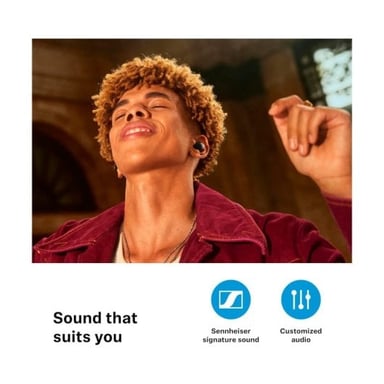 Sennheiser Accentum True Wireless Noir Reconditionné - vue 2