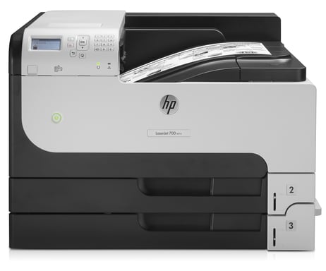HP LaserJet Enterprise 700 Imprimante M712dn, Noir et blanc, Imprimante pour Entreprises, Imprimer, Impression USB en façade, Impression recto-verso