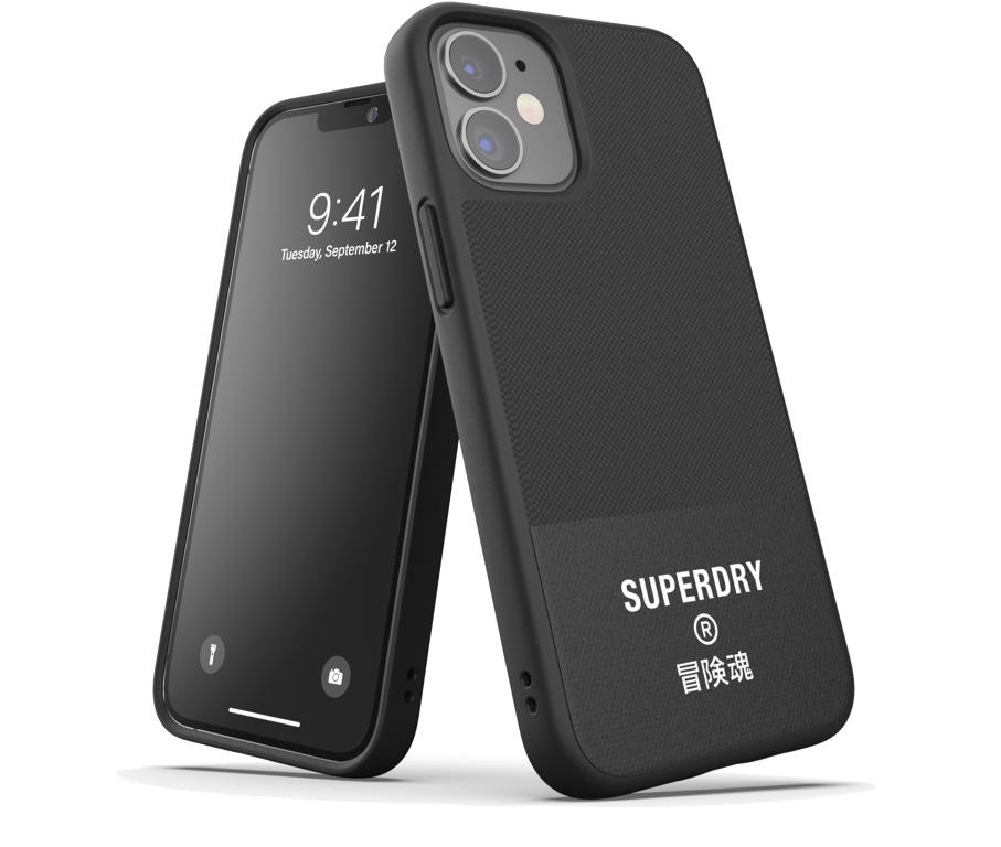 Coque Canvas pour iPhone 12 Mini - Noir