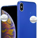 Coque pour Apple iPhone XS MAX en BLEU MÉTALLIQUE Housse de protection Étui en silicone TPU flexible