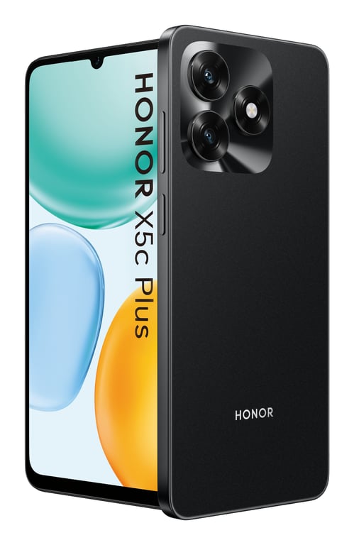 Honor X5c Plus (4G) 128 Go, Noir - Neuf