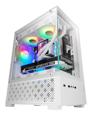 Mars Gaming MC-SE2W Mini Tower Blanco