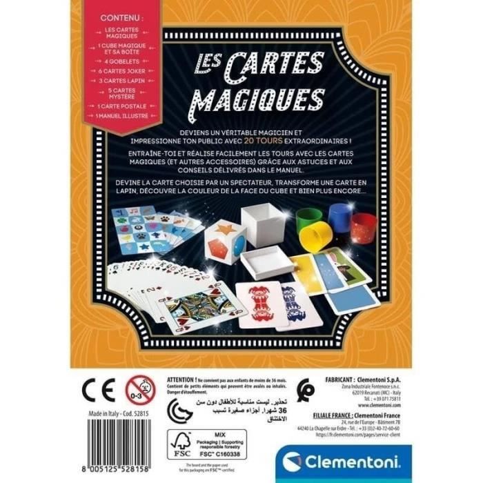 Les cartes magiques Clementoni Jeux - vue 5