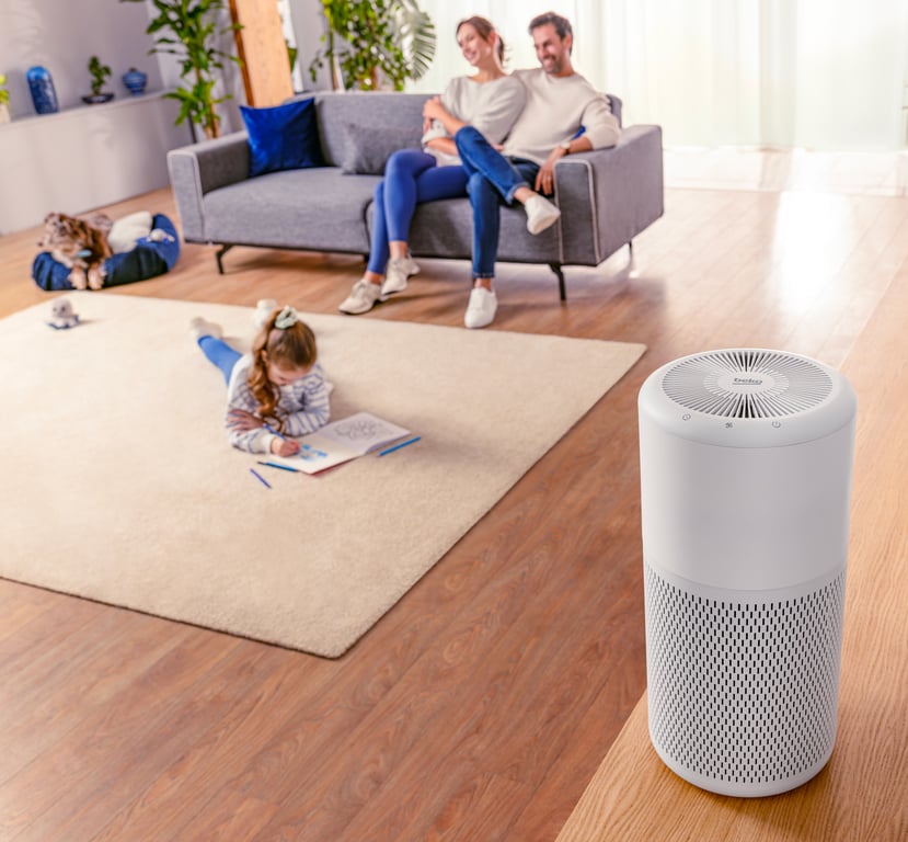 Beko ATP6100I purificateur d'air 24 m² 55 dB 22 W Blanc - Neuf