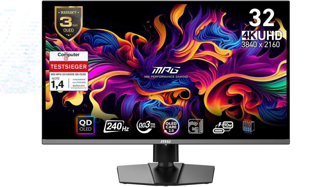 Msi 32 Mpg 321urxde Qd oled null Cm null Zoll - vue 2