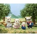 Figurines miniatures - La famille Chevre - 4 personnages articulés et habillés avec soin