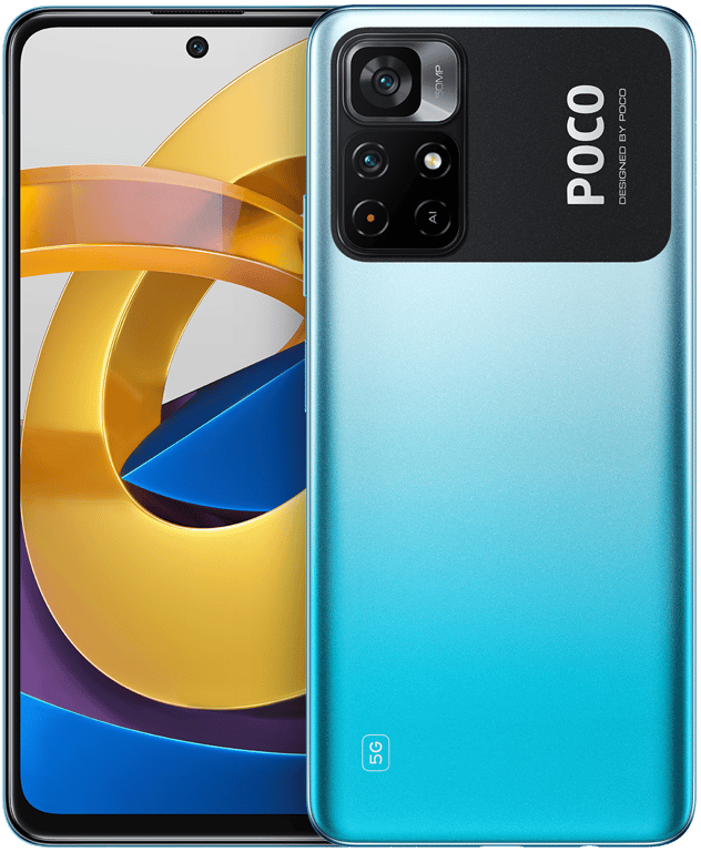 Poco M4 Pro 5G 64 Go, Bleu, débloqué