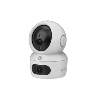 Cámara Wi-Fi panorámica - EZVIZ - H7c - Doble objetivo - 2K+ - Detección AI - Visión nocturna en color - Audio bidireccional