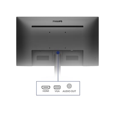 Philips 221V8A/00 Monitor 21,5 pulgadas FHD 75Hz 4ms