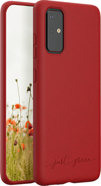 Coque pour Samsung Galaxy S20 Natura Eco-conçue Rouge Just Green