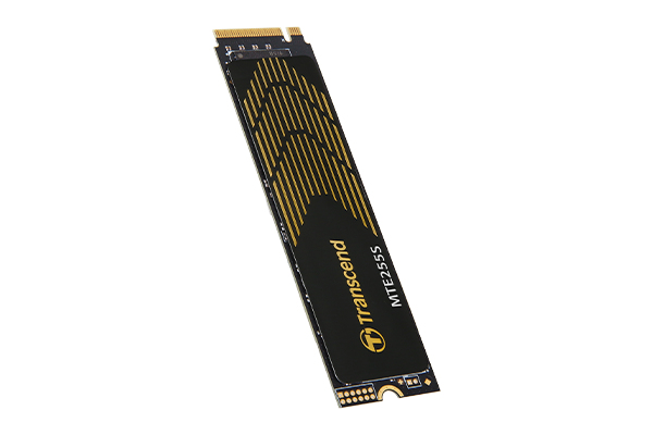 TRANSCEND .2 2280 PCIe Gen4x4 NVMe 3D NAND DRAM less Neuf - vue 2