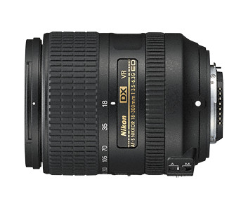 Nikon AF-S DX NIKKOR 18–300mm f/3.5–6.3G ED VR SLR Negro