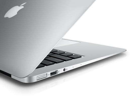 MacBook Air Core i5 (2013) 11.6', 1.3 GHz 256 Go 4 Go  HD Graphics 5000, Argent - AZERTY