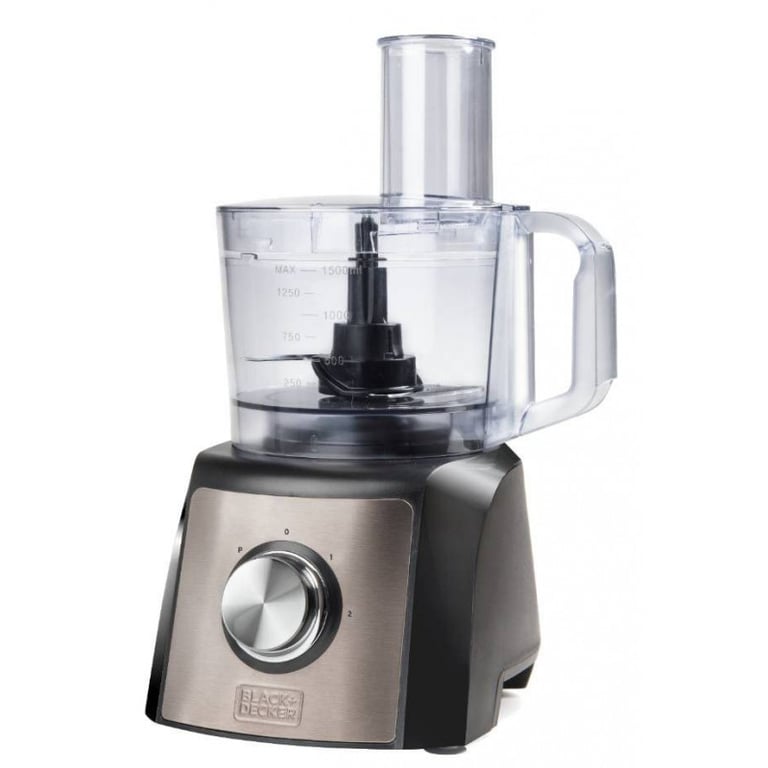 Robot Multifonction Black & Decker BXFPA1200E – 1200 W, 1,5 L, 8 Accessoires - vue 4