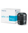 Objetivo TOKINA atx-m 33mm f/1.4 X compatible con FUJI X