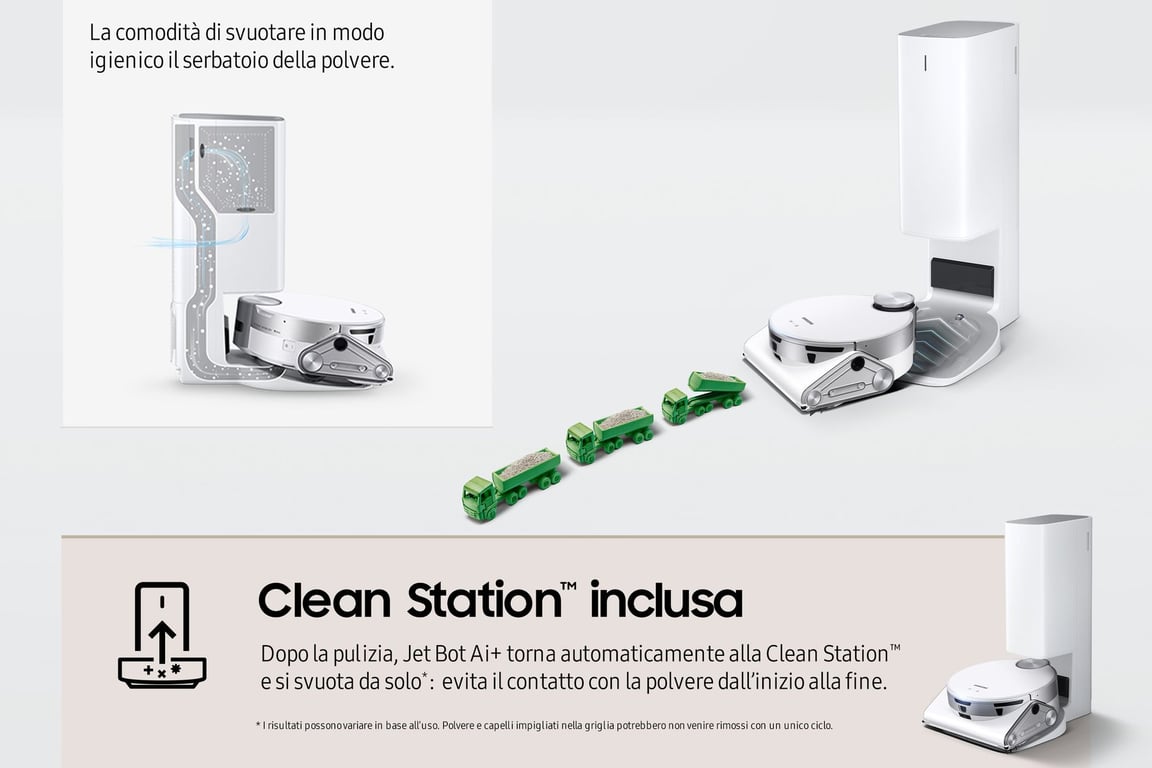 Samsung Jet Bot AI+ - vue 3