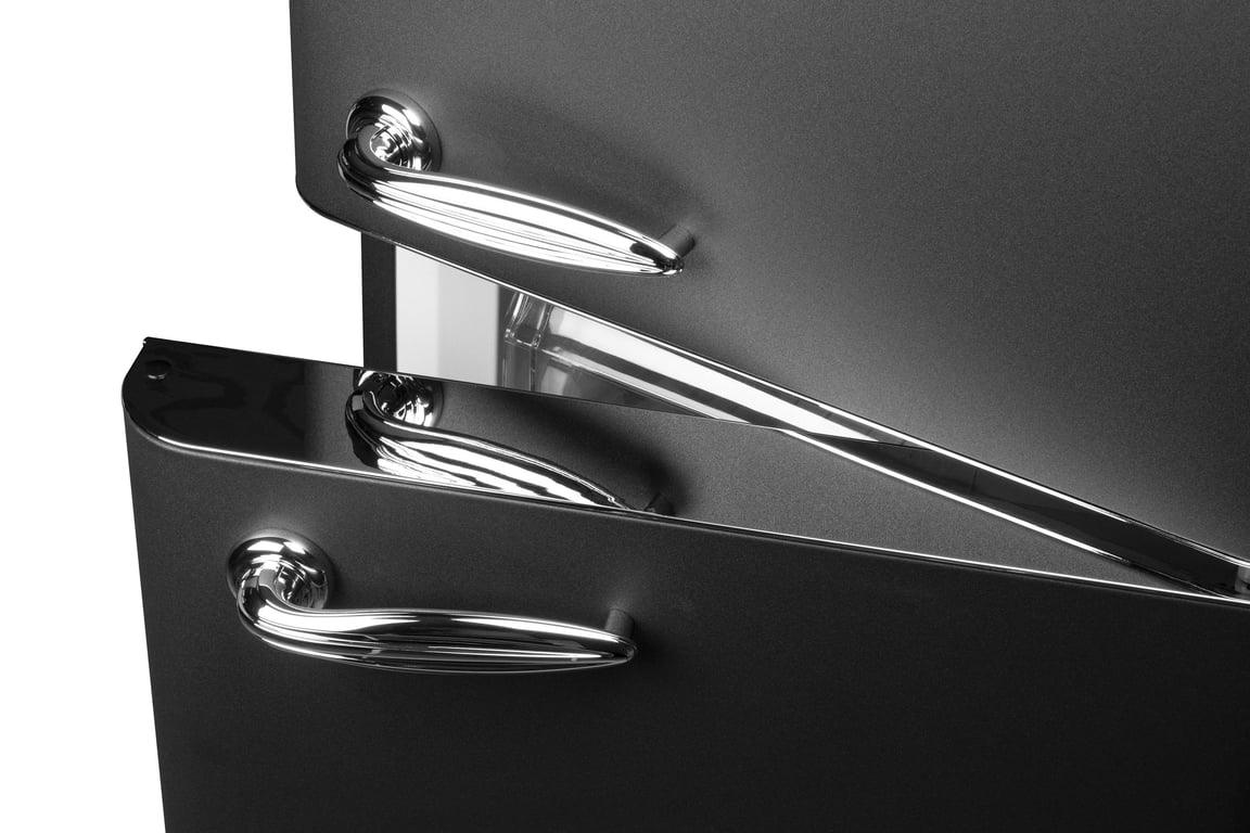 Schneider SCDD211V BE Réfrigérateur double porte Vintage Neuf - vue 3