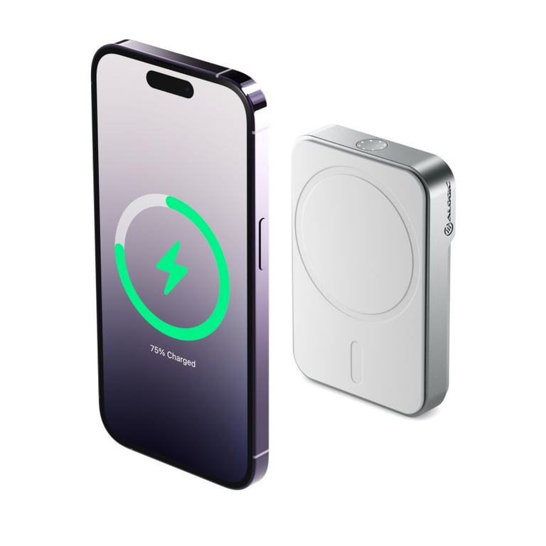 ALOGIC MSPB5KWH banque d'alimentation électrique 5000 mAh Recharge sans fil Neuf
