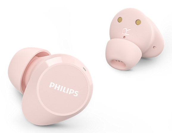 Philips TAT1209PK/00 écouteur/casque True Wireless Stereo (TWS) Ecouteurs Appels/Musique Bluetooth Rose - Neuf