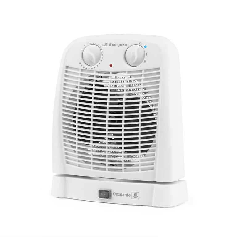 Orbegozo FH 7001 Chauffage de Salle de Bain IP 21 Puissance 2 Niveaux de Chauffage Mode Neuf