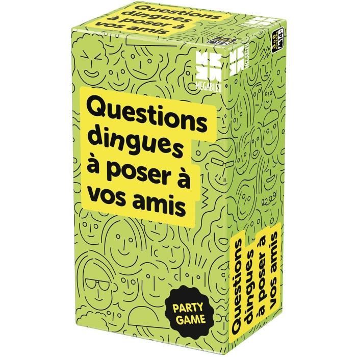 Questions dingues à poser à vos amis Jeu d'ambiance MEGABLEU Dès - vue 8