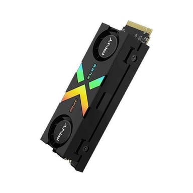 PNY - CS3150 XLR8 Gaming EPIC-X RGB - Disque dur SSD Interne - 2To - M.2 NVMe - RGB Heatsink (M280CS3150XHS-2TB-RB)