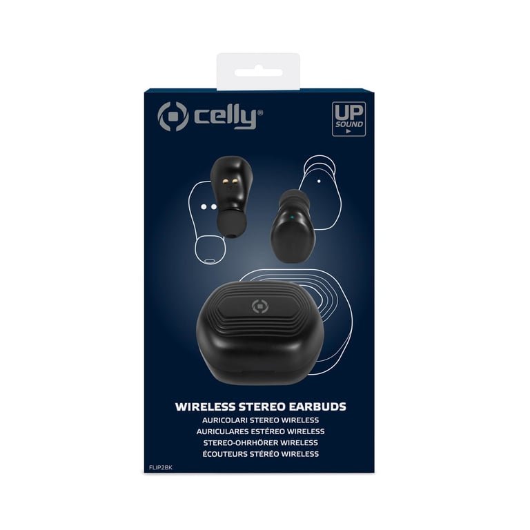 Celly FLIP2 Casque True Wireless Stereo TWS Ecouteurs AppelsMusique USB Type C Bluetooth Neuf - vue 5
