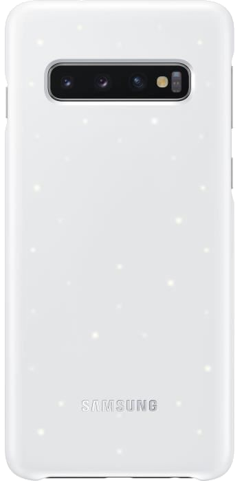 Samsung Coque avec affichage LED S10 - Blanc