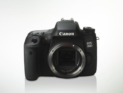 Canon EOS 760D Boîtier d'appareil-photo SLR 24,2 MP CMOS 6000 x 4000 pixels Noir