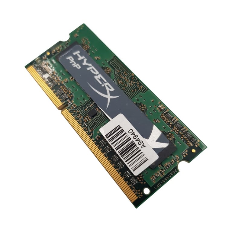 Barrette Mémoire 4Go RAM DDR3 Kingston HyperX KHX16LS9P1K2 SO DIMM PC3 12800 2Rx8 - vue 2