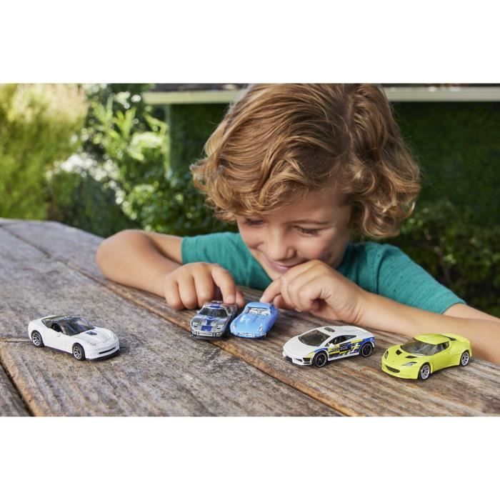 Matchbox Pack de 5 Véhicules modèle aléatoire Petites Voitures et + C1817 - vue 4