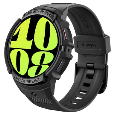Spigen Rugged Armor Pro Étui Noir Polyuréthane thermoplastique (TPU)