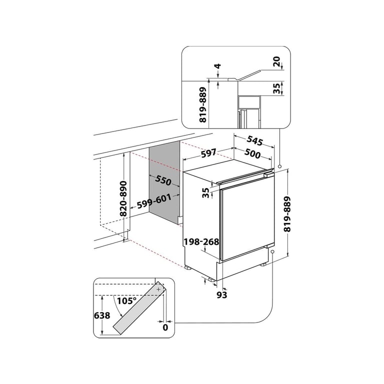 Whirlpool WBUF011 - vue 5