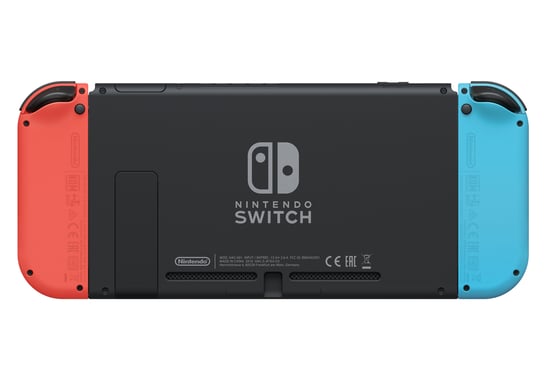 Switch (OLED) Neon 64 GB - Consola de juegos portátil 17,8 cm (7'') Pantalla táctil Wifi, Azul, Rojo