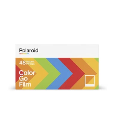POLAROID - Multipack de films instantanés couleur Go - 48 films - ASA 640 - Développement 10 mn - Cadre blanc