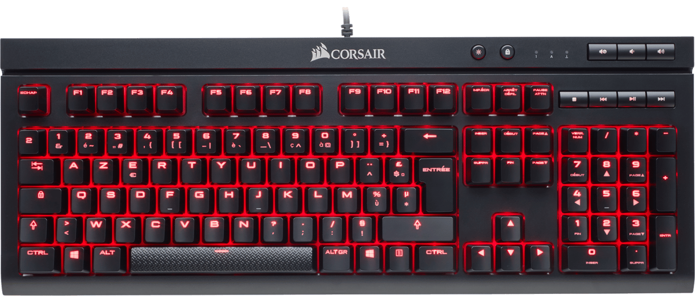 Corsair Gaming K68, Red LED, Cherry MX Red