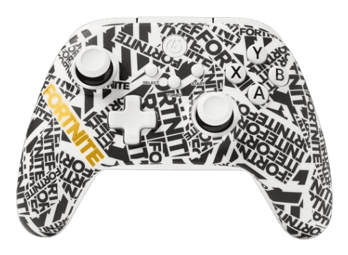 PowerA PCGP0371-01 accessoire de jeux vidéo Noir, Blanc Bluetooth Manette de jeu Analogique/Numérique Nintendo Switch