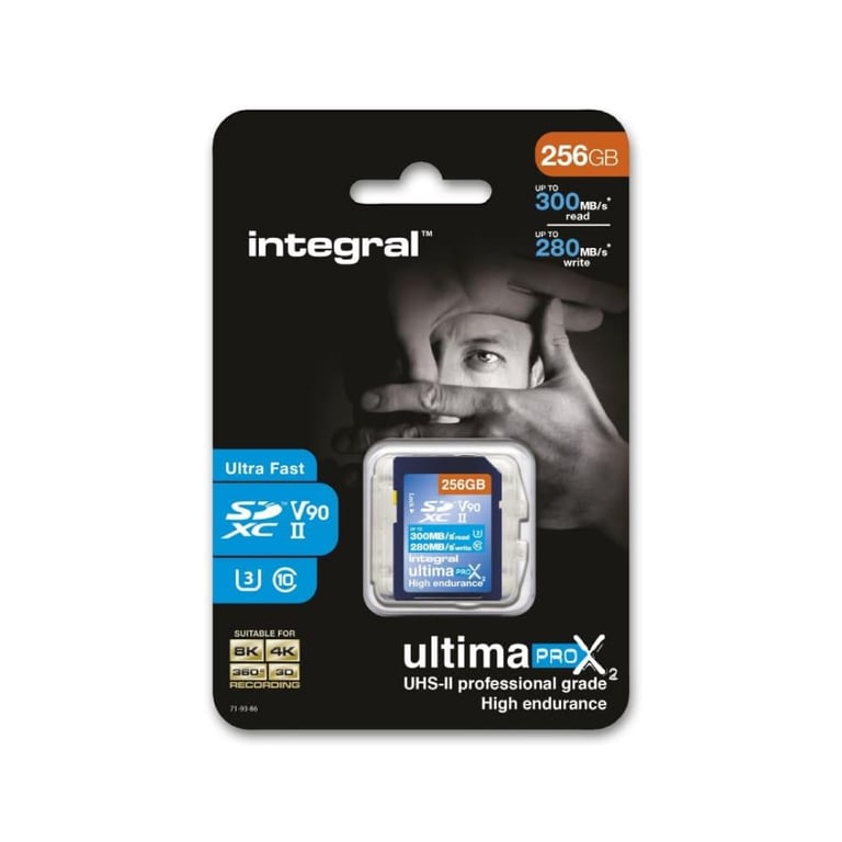 Integral UltimaPro X2 INSDX256G 300280U2 mémoire flash UHS II Neuf